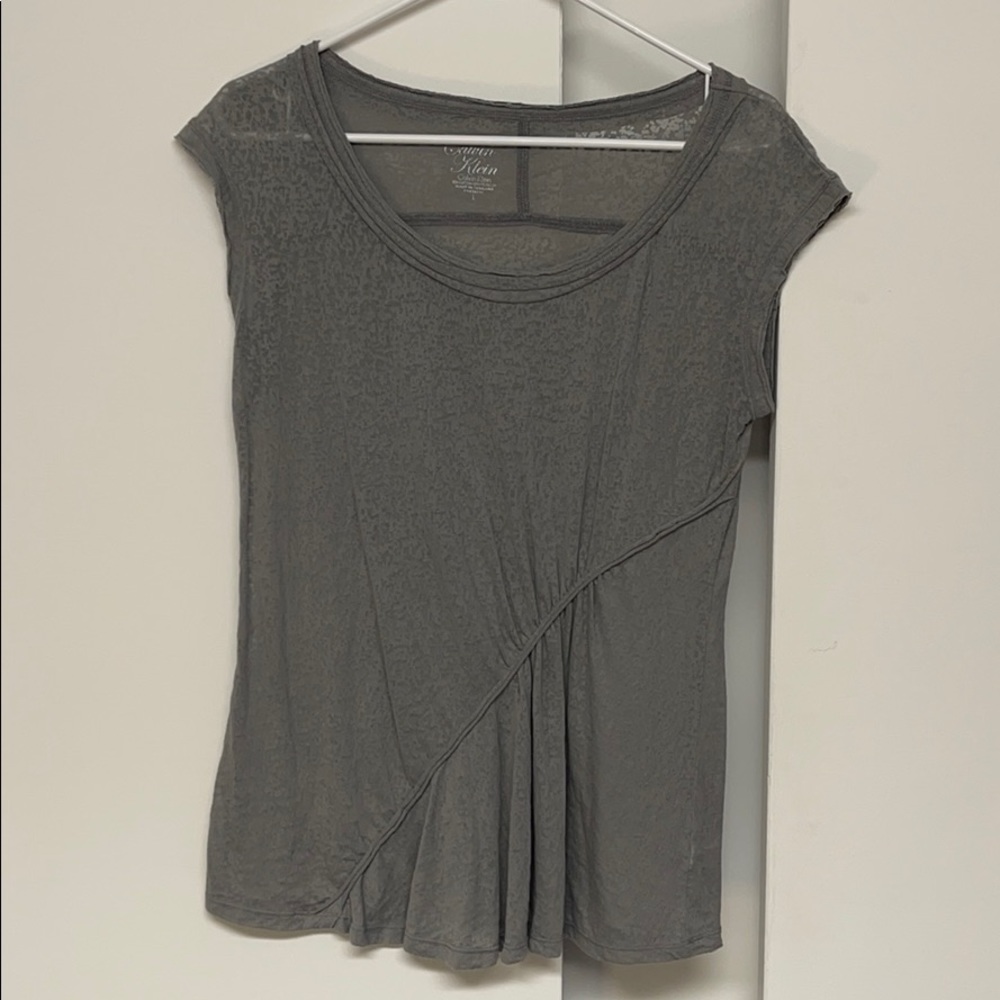 Calvin Klein grey burnout tank top